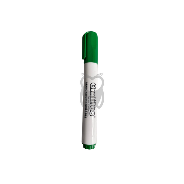 Marcador Borrable Verde Grafitos
