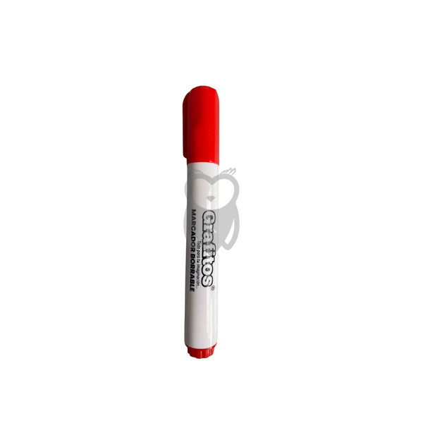 Marcador Borrable Rojo Grafitos