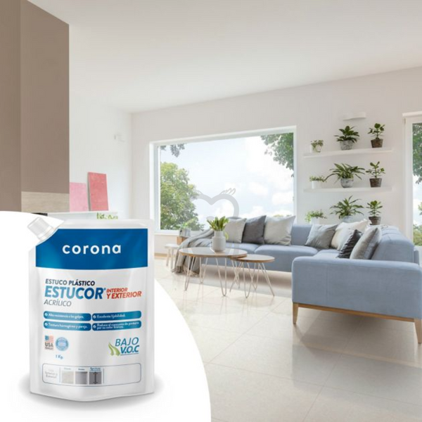 Estuco Plastico Corona * Kl