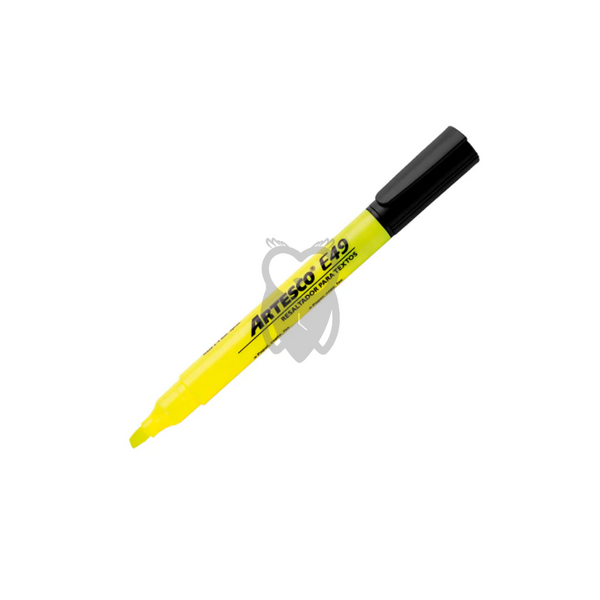 Resaltador Amarillo Artesco