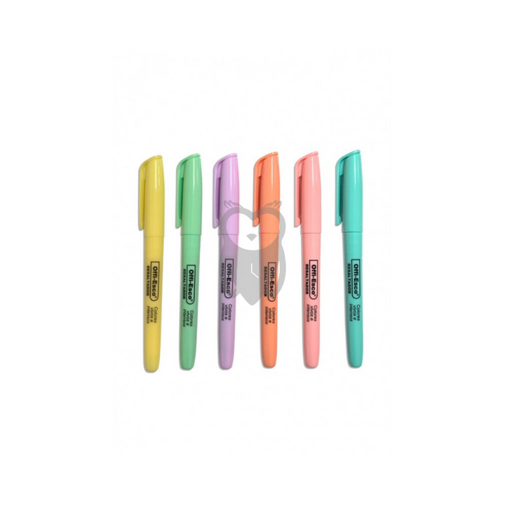 Resaltador Pastel X 6 Offiesco