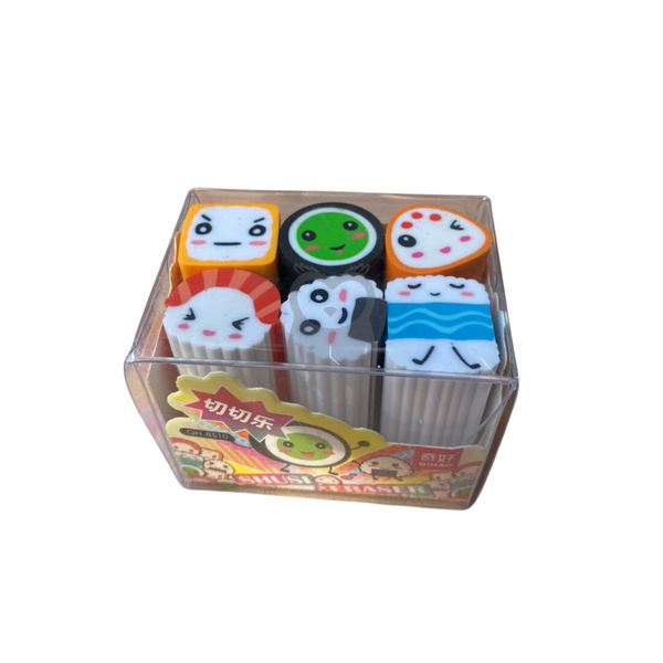 Borradores Caritas Sushi X 6 Kawaii