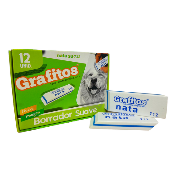 Borrador Blanco Grafito Su 712