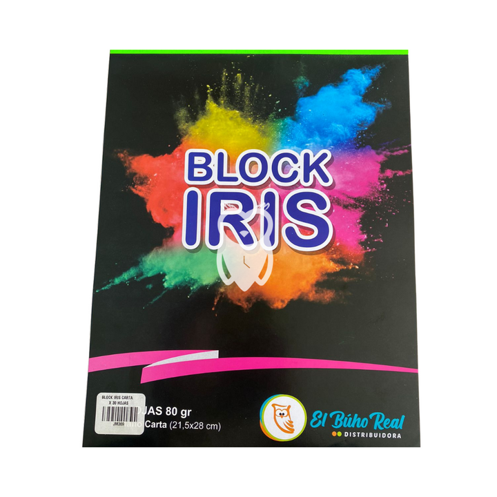 Block Iris Carta X 30h Ecológico