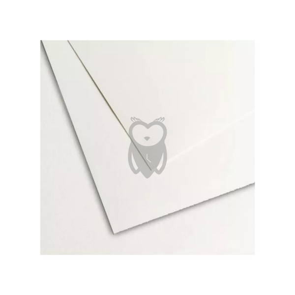 Cartulina blanca bristol x 10 octavos