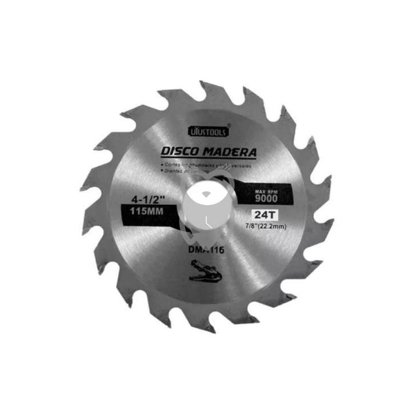 Disco Radial Madera 4"