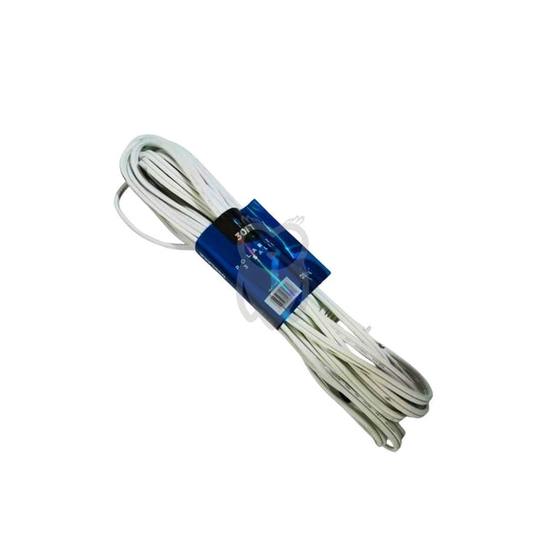 Extensión eléctrica Blanca 30 ft