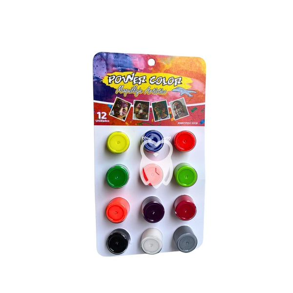 Maquillaje Artistico Fluorescente X12colores