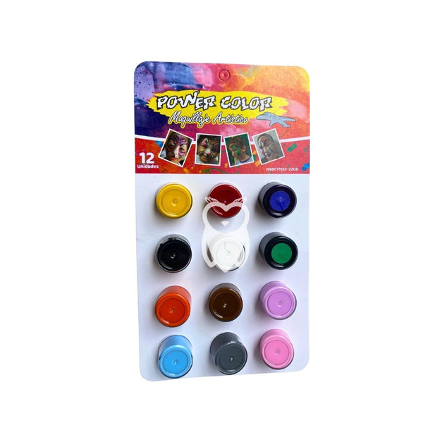 Maquillaje Artistico Primario X12colores