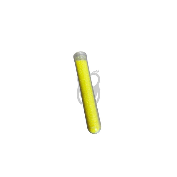 Mirella Amarilla Neon Tornasol Escarcha Tubo