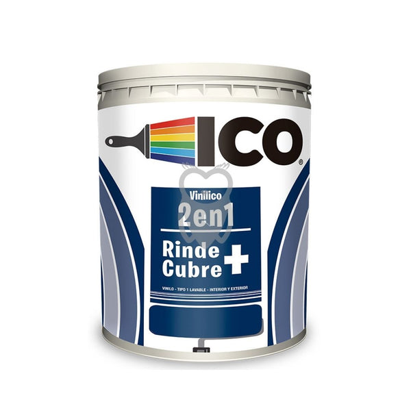 Pintura A Base De Agua Blanca Profesional Vinilico 1/4