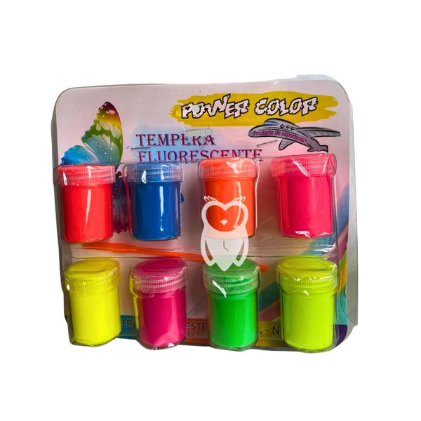 Tempera Fluorescente X8